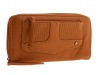 High quality PU wallet,PU purse made in washed faux leather