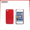 High quality and best price PC case with PU leather surface for iphone 4S/4G