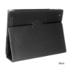 High quality black leather case for ipad 2 2nd with many colors