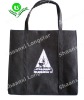 High quality black nonwoven shopping bag