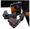 High quality camera leather case for Fuji