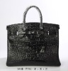High quality crocodile skin Women Leather handbag