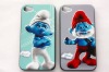 High quality embossed case plastic case protective case cover bumper shell protective cover for iphone4 and iphone4S