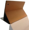 High quality folding leather case for apple ipad 2