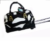 High quality genuine leather luggage bag