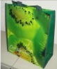 High-quality green non woven laminated bag for shopping