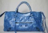 High quality ladies sheepskin leather bag/handbag/purse,084328S