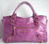 High quality ladies sheepskin leather bag/handbag/purse,084332C