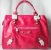 High quality ladies sheepskin leather bag/handbag/purse,084358B