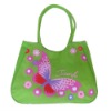 High quality lady's canvas beach bag