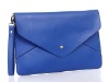 High quality leather clutch bag