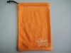 High quality microfiber remote-control pouch with drawstring
