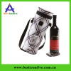 High quality shoulder piping red wine bag