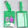 High quality silicone handbag tag