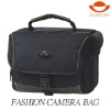 High quality trendy nylon camera bag black