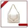 High quality white bags handbags fashion with golden bow(DA1123)