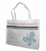High quality white nonwoven handbag