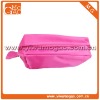 High-style clutch pink ziplock nylon makeup bag