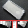 Hight Transparent and High Quality Wooden Tpu Case for iphone 4g