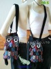 Hill Tribe shoulder bag Patchwork Fabric OWL