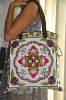 Hmong Ethnic handmade bag vintage thailand.Embroidery purse Boho tote tribe