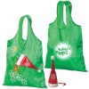 Holiday folding tote