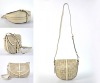 Hollow design beige gentlewoman bags