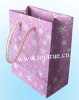 Hologram paper bag with snow flake