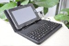Hot! 10.1 tablet pc leather case keyboard