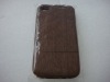Hot!100% hand-made wooden case for iPhone 4/4G