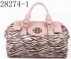 Hot! 2012 Famous Brand Autumn/Winter Newest Fashion Lady Handbag With Zebra-Stripe Wholesale