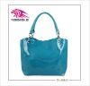 Hot!!2012 new design patent lady handbag with colours