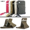 Hot !!! 360 degree rotatable denim jeans case for samsung galaxy tab 7.0 plus P6200