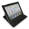 Hot! 360 degree rotating stand leather case for iPad2