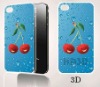 Hot! 3D mobile phone case for iPhone 4 4G