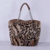 Hot Brief  Rabbit Fur Bag Tiger colour