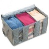 Hot! ! ! Foldable non-woven clothing storage container button storage containers