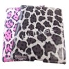 Hot!!! High Quality Plastic Back Cover Hard Case with leather lagging outside for iPad 2