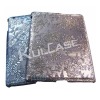 Hot!!! High Quality Plastic Hard Case with leather lagging outside for iPad 2