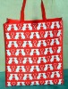 Hot PP woven carrier bag(DFY-077)