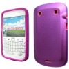 Hot Pink Aluminum Metal Silicone Hard Case cover for BlackBerry Bold 9900 9930