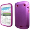 Hot Pink Aluminum Metal Silicone Hard Case cover for BlackBerry Bold 9900 9930