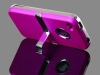Hot Pink Chrome Kickstand Case for iPhone 4S