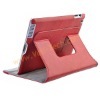 Hot Pink Elegant Stand Design Leather Skin Cover for iPad 2