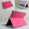 Hot Pink Folio Stand Leather Case