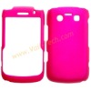 Hot Pink Frosted Two Parts Hard Cover Case Skin For BlackBerry Bold 9700