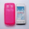 Hot Pink GEL TPU Back CASE COVER skin FOR Nokia 500 Fate