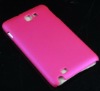 Hot Pink Matte Hand Feeling Hard Case Cover For Samsung Galaxy Note GT-N7000 i9220