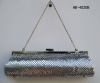 Hot Sale 4mm metallic bag clutch bag handbag  DL-HB4020