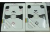 Hot Sale! Cartoon Lovely Panda PC Mobile Protector Case for Ipad2.